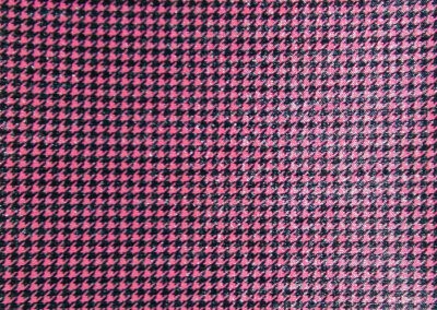 Pied de Poule Negro Rosa